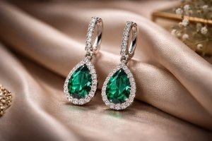 Серьги с изумрудом: чем привлекает этот камень, какими бывают украшения и что важно учитывать при выборе