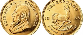 Krugerrand - the first bullion coin