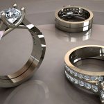 Differences in fineness and markings of platinum and white gold