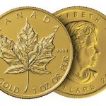 стандартная монета золотой кленовый лист