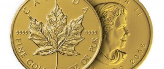 standard gold maple leaf coin