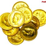 Gold antique coins