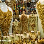 Gold jewelry for locals is always very massive
